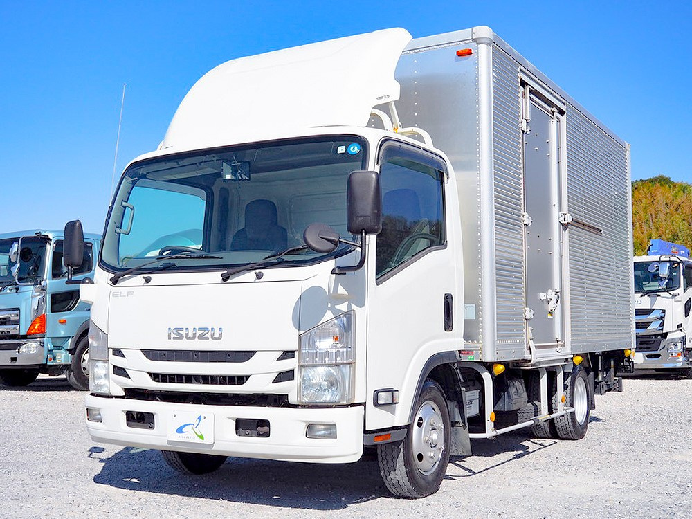 いすゞ エルフ バン車 小型 TRG-NPR85AN 年式 H27[写真01]
