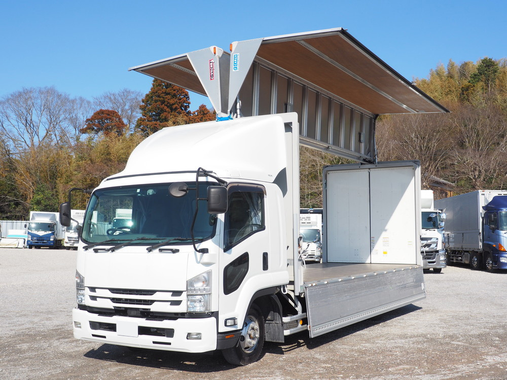 いすゞ フォワード ウイング車 中型 2RG-FRR90T2 年式 H30[写真03]
