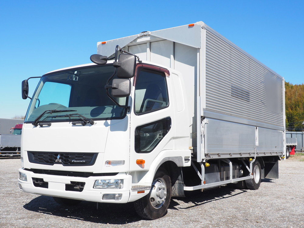 三菱ふそう ファイター ウイング車 中型 TKG-FK64F 年式 H24 左前(TOP)