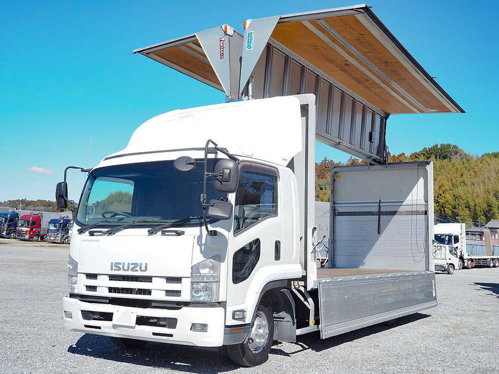 いすゞ フォワード ウイング車 中型 TKG-FRR90T2 年式 H24[写真03]