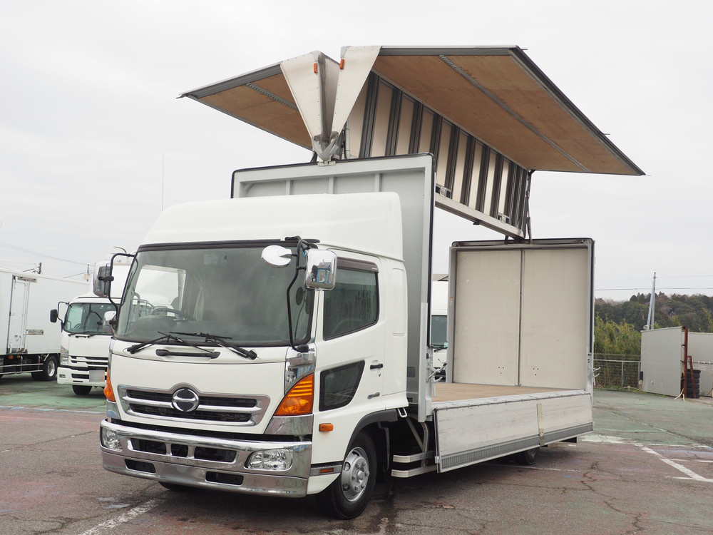 日野 レンジャープロ ウイング車 中型 TKG-FD7JLAG 年式 H24[写真02]