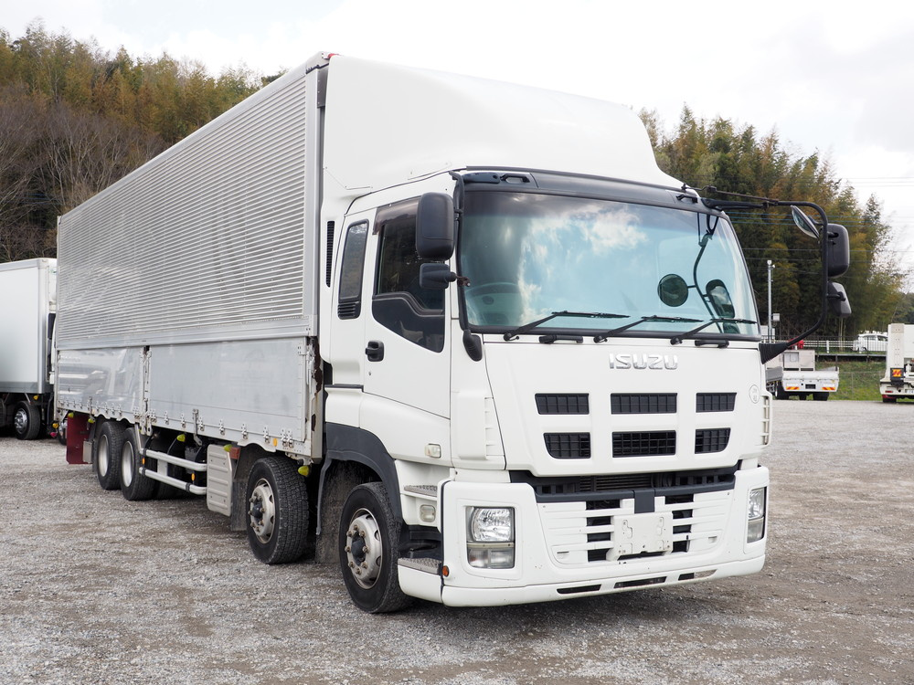 いすゞ ギガ ウイング車 大型 QKG-CYJ77A 年式 H27[写真05]