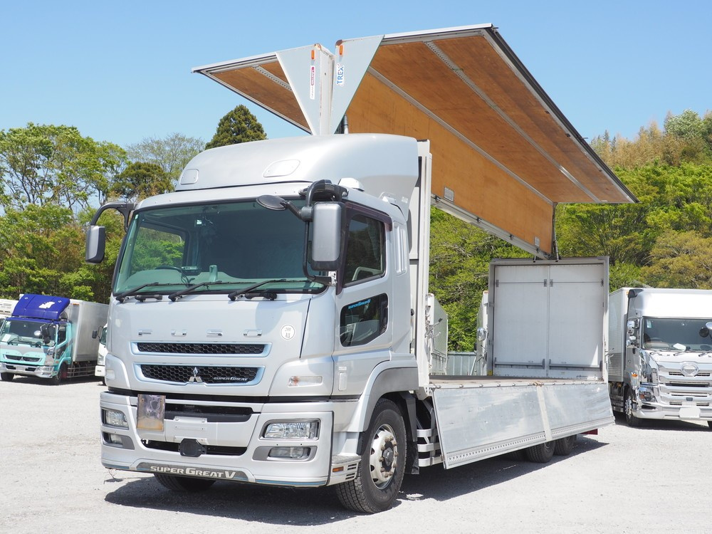 三菱ふそう スーパーグレート ウイング車 大型 QPG-FU64VZ 年式 H27[写真02]