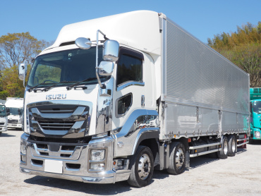 いすゞ ギガ ウイング車 大型 2PG-CYJ77C 年式 R1 [写真01]