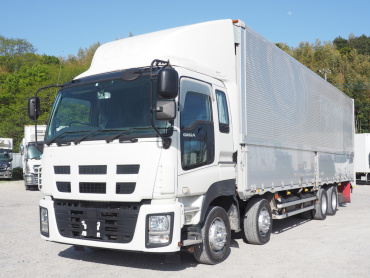 いすゞ ギガ ウイング車 大型 QKG-CYJ77A 年式 H26 [写真01]