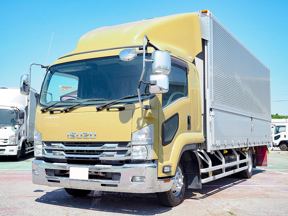 いすゞ フォワード ウイング車 中型 TKG-FRR90T2 年式 H28[写真01]