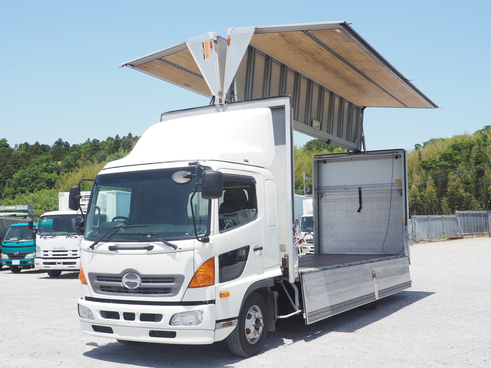 日野 レンジャー ウイング車 中型 TKG-FD7JLAG 年式 H25[写真02]