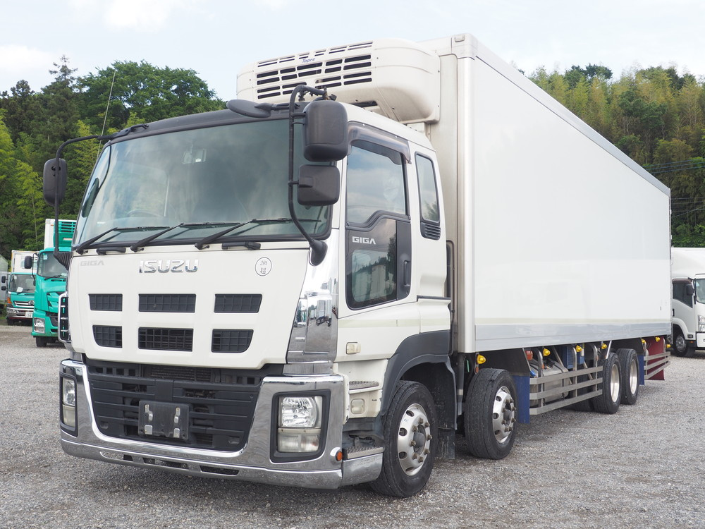 いすゞ ギガ 冷凍バン 大型 QKG-CYJ77AA 年式 H27[写真01]