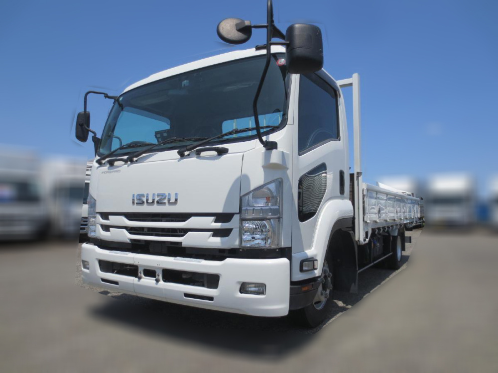 いすゞ フォワード 平ボディ 中型 2RG-FRR90T2 年式 H30[写真01]