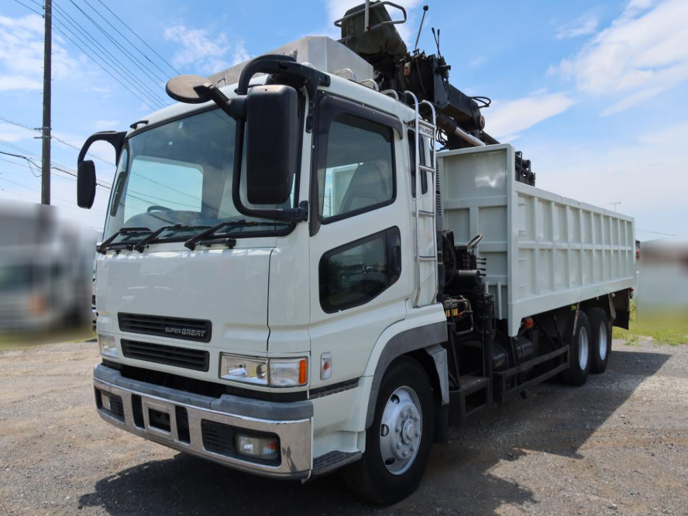 三菱ふそう スーパーグレート ユニック 大型 KL-FV50MSY 年式 H17[写真01]