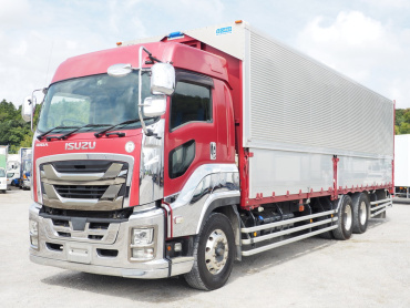 いすゞ ギガ ウイング車 大型 2PG-CYL77C 年式 H30[写真01]