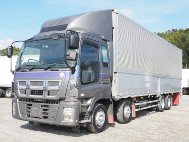いすゞ ギガ ウイング車 大型 QKG-CYJ77A 年式 H24 [写真01]