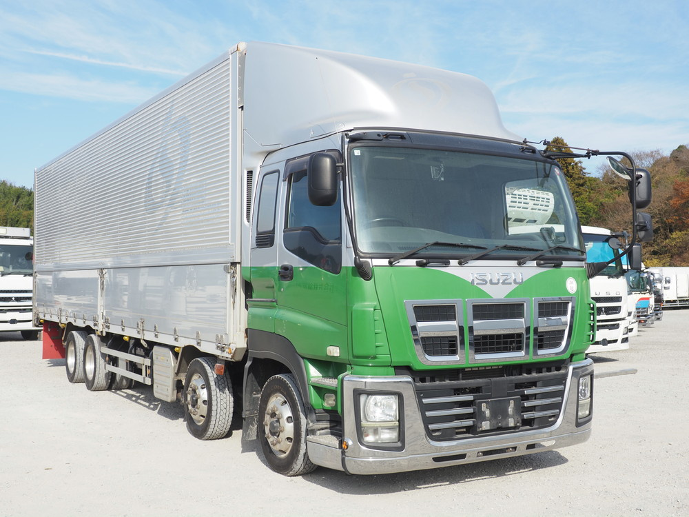 いすゞ ギガ ウイング車 大型 QKG-CYJ77A 年式 H27[写真05]