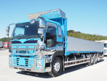 いすゞ ギガ 平ボディ 大型 QKG-CYL77A 年式 H28[写真01]