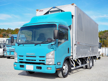いすゞ エルフ ウイング車 小型 TKG-NPR85AN 年式 H25[写真01]