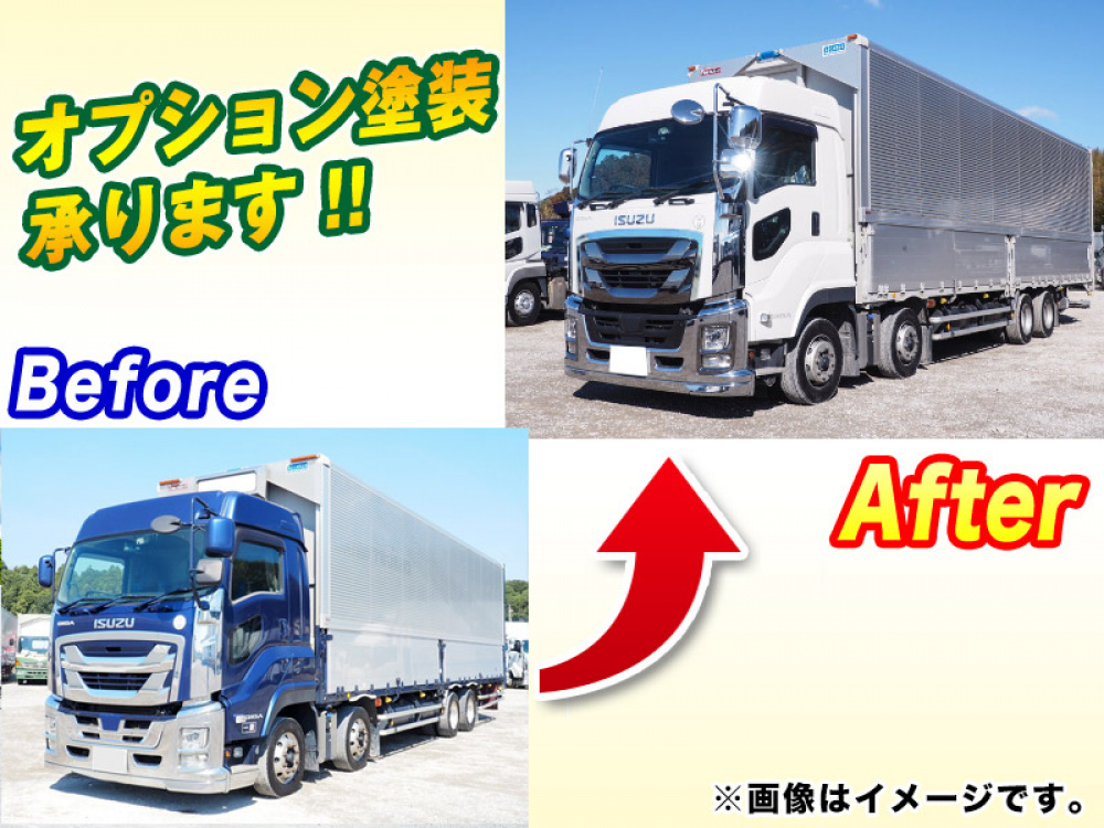 いすゞ ギガ ウイング車 大型 2PG-CYJ77C 年式 H30[写真02]