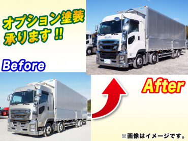 いすゞ ギガ ウイング車 大型 2PG-CYJ77C 年式 H29[写真02]