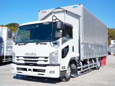 いすゞ フォワード ウイング車 中型 2RG-FRR90S2 年式 H30[写真01]