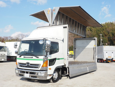 日野 レンジャー ウイング車 中型 TKG-FD7JLAG 年式 H27[写真02]