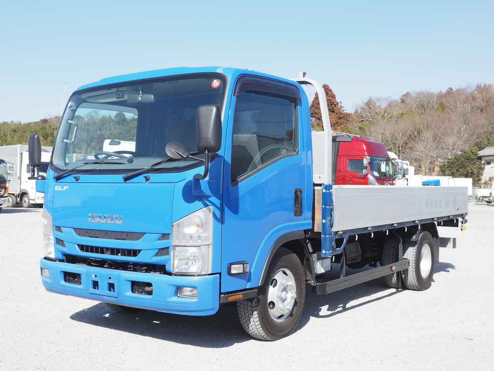 いすゞ エルフ 平ボディ 小型 2RG-NPR88YN 年式 R1[写真01]