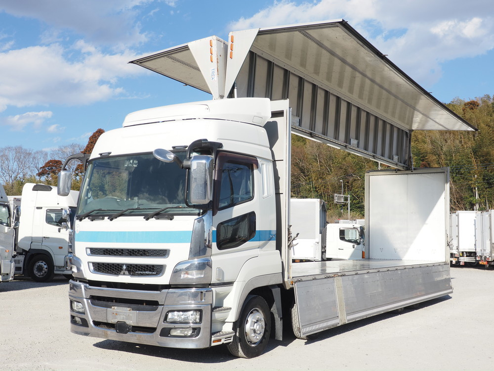 三菱ふそう スーパーグレート ウイング車 大型 QKG-FS55VZ 年式 H26[写真02]