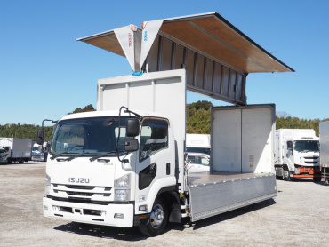 いすゞ フォワード ウイング車 中型 TKG-FRR90S2 年式 H26[写真02]