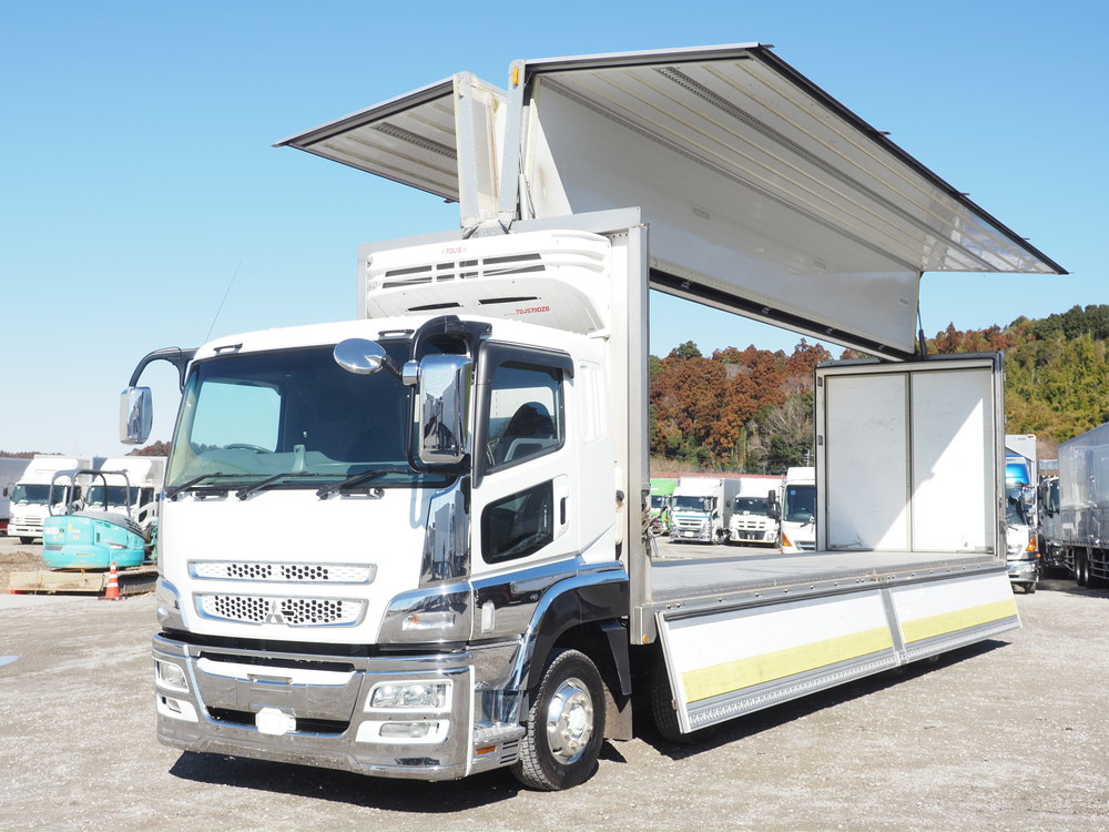 三菱ふそう スーパーグレート 冷凍ウイング 大型 QPG-FS64VZ 年式 H27[写真02]