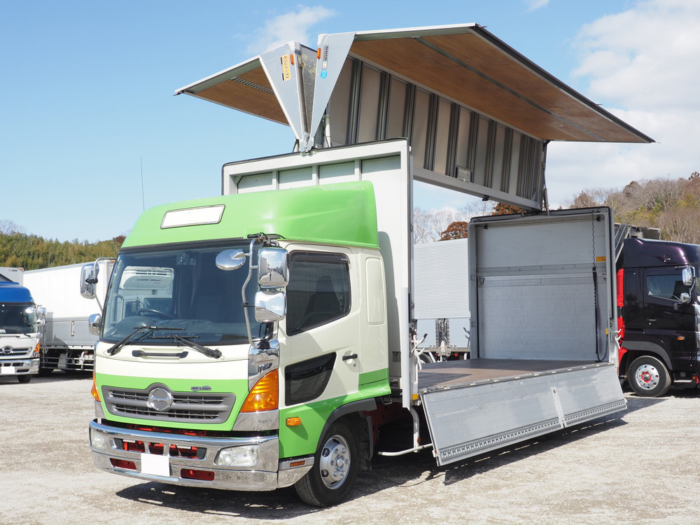 日野 レンジャープロ ウイング車 中型 TKG-FD7JLAG 年式 H27[写真02]