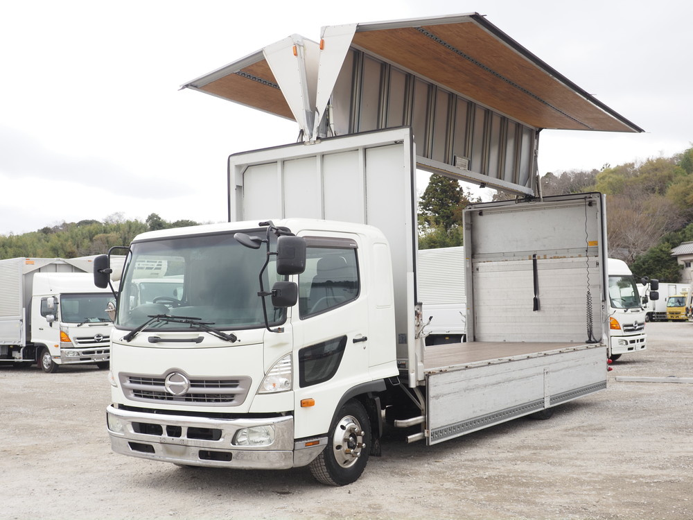 日野 レンジャープロ ウイング車 中型 TKG-FD9JLAG 年式 H27[写真02]