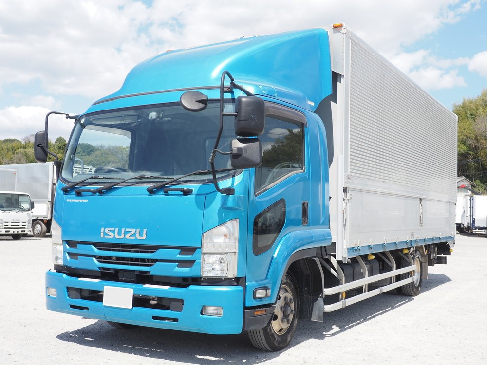 いすゞ フォワード ウイング車 中型 TKG-FRR90T2 年式 H29[写真01]