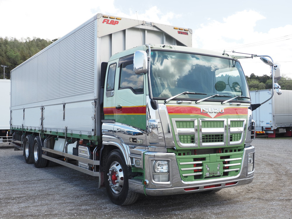 いすゞ ギガ ウイング車 大型 QKG-CYL77AA 年式 H26[写真05]
