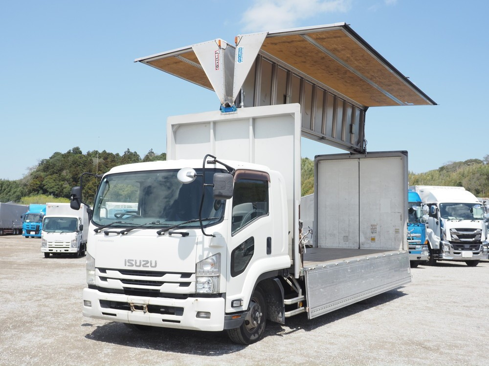 いすゞ フォワード ウイング車 中型 TKG-FRR90S2 年式 H27[写真03]