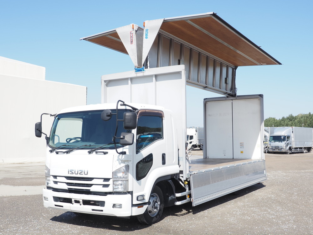 いすゞ フォワード ウイング車 中型 TKG-FRR90S2 年式 H28[写真02]