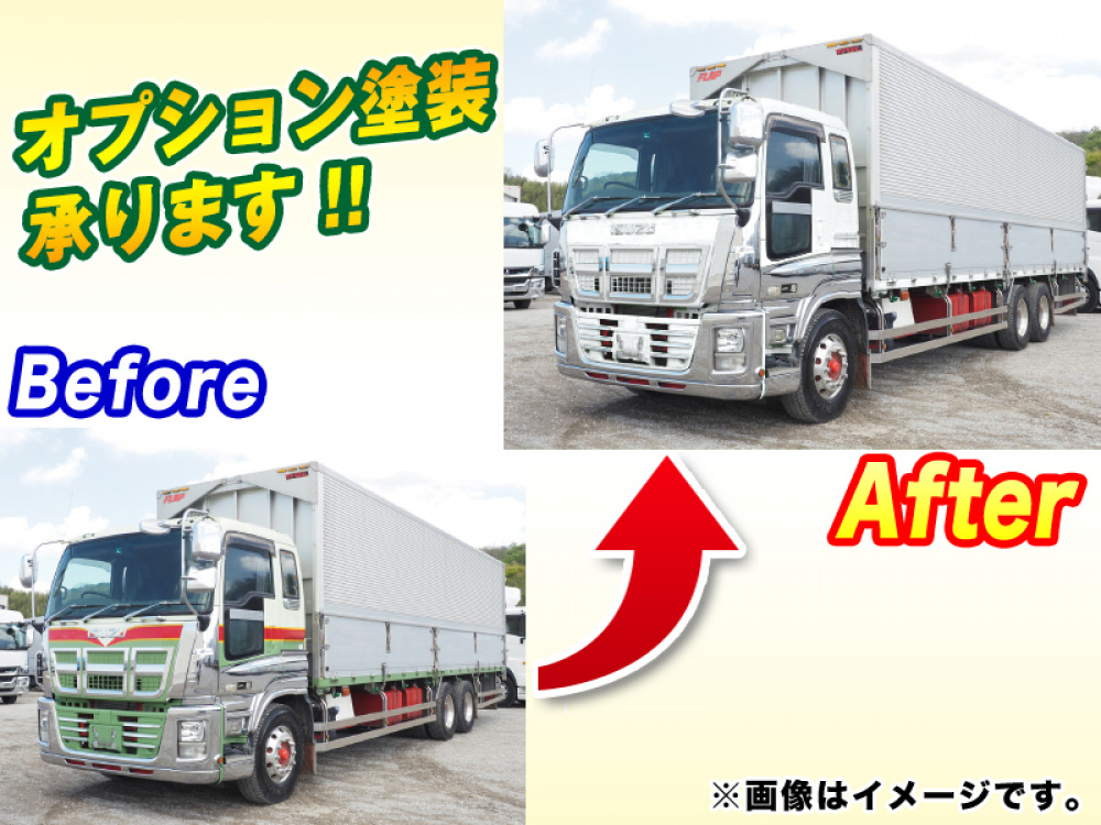 いすゞ ギガ ウイング車 大型 QKG-CYL77AA 年式 H26[写真03]