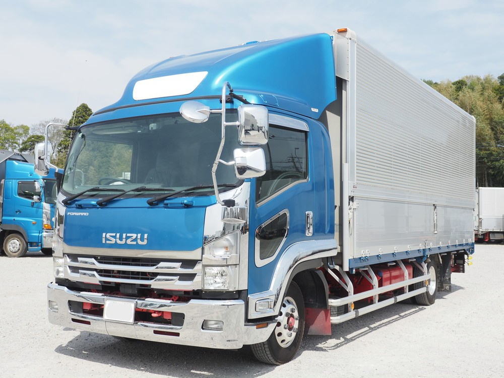 いすゞ フォワード ウイング車 中型 2RG-FRR90T2 年式 H30[写真01]