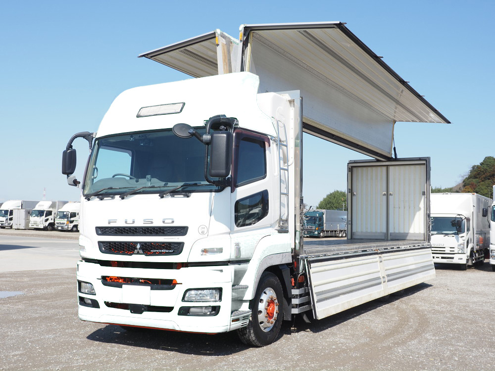 三菱ふそう スーパーグレート 冷凍ウイング 大型 QKG-FU54VZ 年式 H26[写真02]