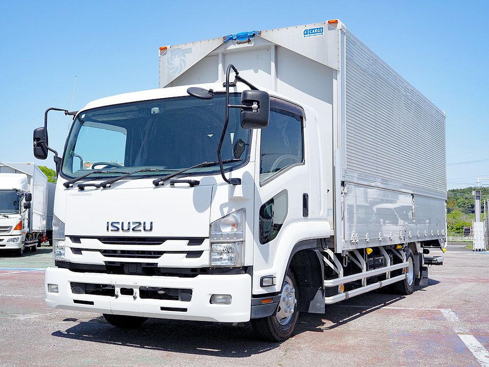 いすゞ フォワード ウイング車 中型 TKG-FRR90S2 年式 H29[写真01]