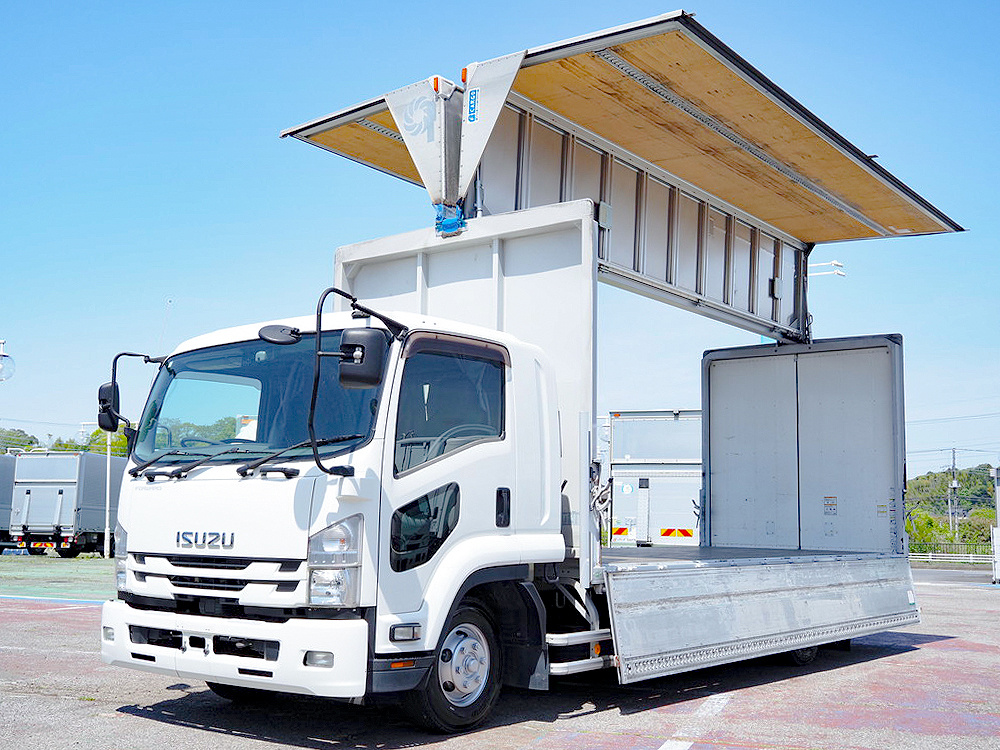 いすゞ フォワード ウイング車 中型 TKG-FRR90S2 年式 H29[写真02]