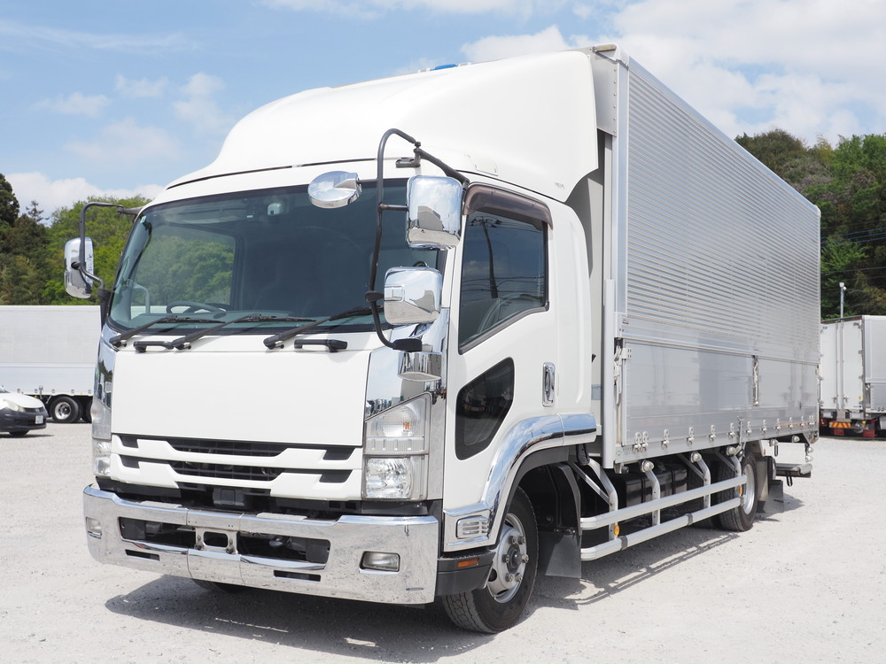 いすゞ フォワード ウイング車 中型 TKG-FRR90T2 年式 H30[写真01]