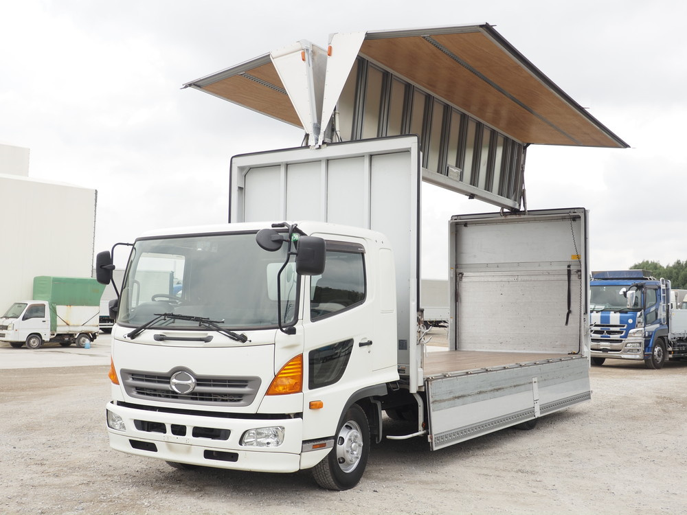 日野 レンジャープロ ウイング車 中型 TKG-FD9JLAA 年式 H27[写真02]