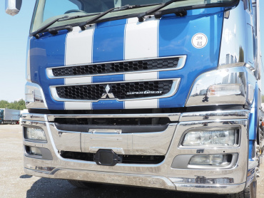 三菱ふそう スーパーグレート 平ボディ 大型 QPG-FU64VZ 年式 H27[写真07]