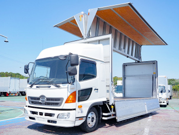 日野 レンジャープロ ウイング車 中型 TKG-FD7JLAG 年式 H26[写真02]
