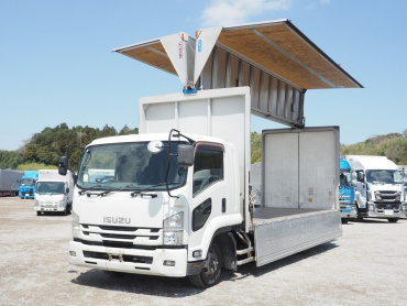 いすゞ フォワード ウイング車 中型 TKG-FRR90S2 年式 H27 [写真03]