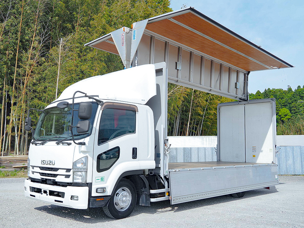 いすゞ フォワード ウイング車 中型 TKG-FRR90S2 年式 H29[写真02]