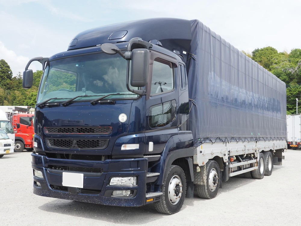 三菱ふそう スーパーグレート 平ボディ 大型 QKG-FS55VZ 年式 H25[写真01]