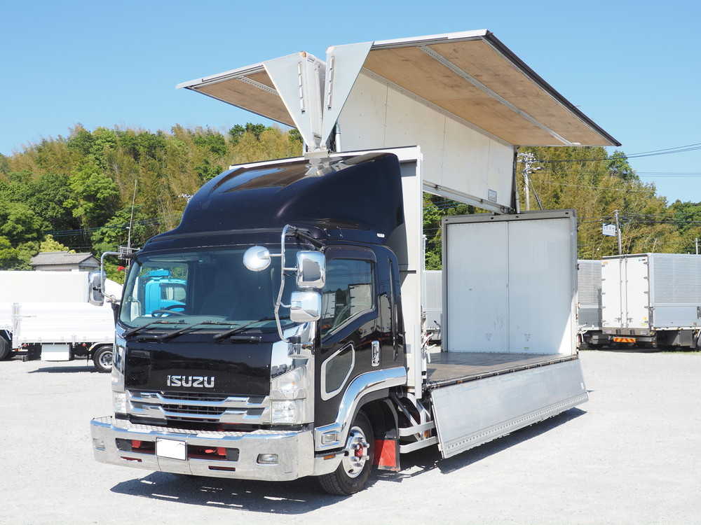 いすゞ フォワード ウイング車 中型 TKG-FRR90T2 年式 H29[写真02]