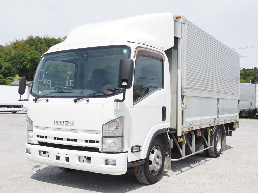 いすゞ エルフ ウイング車 小型 TKG-NPR85AN 年式 H24[写真01]