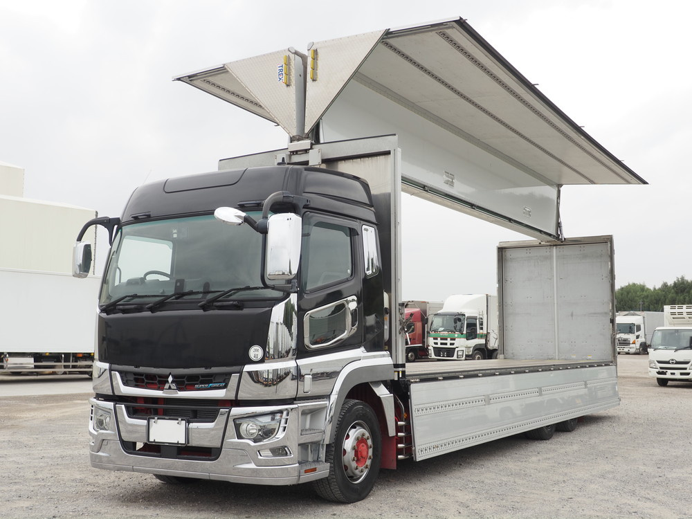 三菱ふそう スーパーグレート ウイング車 大型 2PG-FU75HZ 年式 R2[写真02]