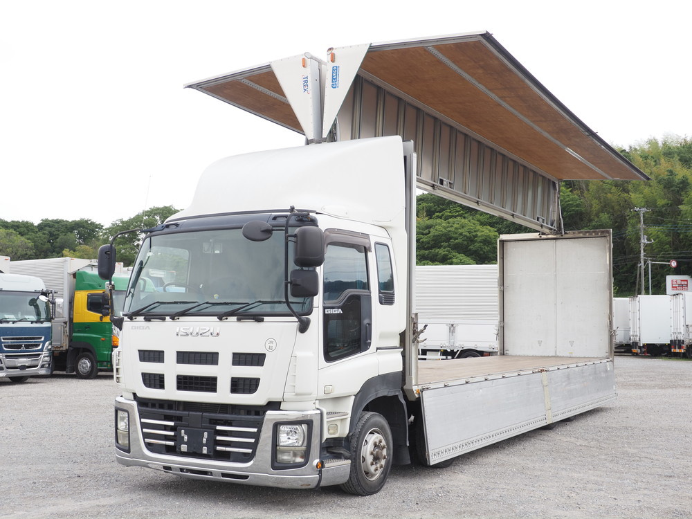 いすゞ ギガ ウイング車 大型 QKG-CYJ77A 年式 H27[写真02]
