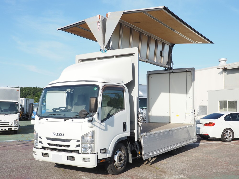 いすゞ エルフ ウイング車 小型 TRG-NPR85AN 年式 H29[写真02]